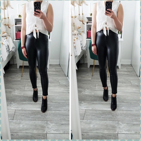 WILFRED | SAUVAGE DARIA PANTS FAUX LEATHER ARITZA - Picture 6 of 7